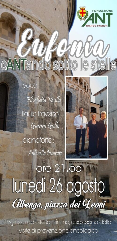 locandina concerto per Ant Albenga