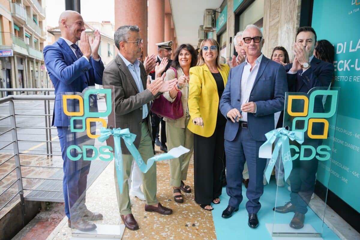 inaugurazione Struttura CDS di Alassio