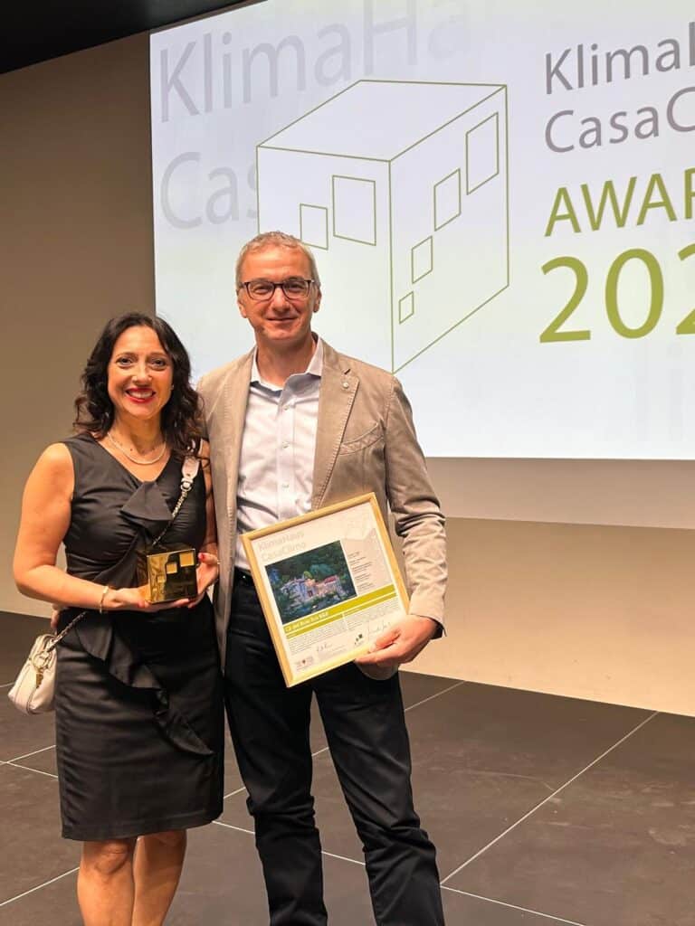 CasaClimaAwards_Cà del Buio_Rosa Barone_Paolo Bassetti