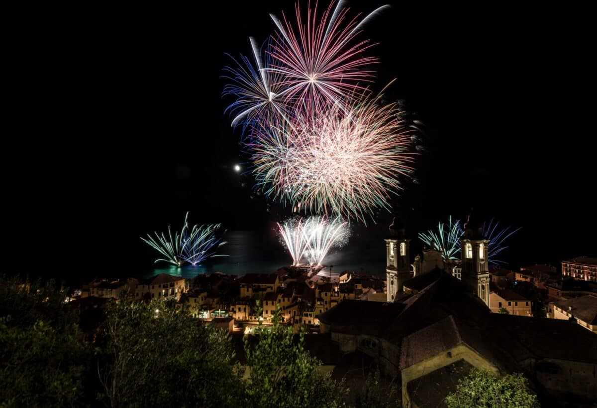 Laigueglia Fiera di San Matteo fuochi d'artificio