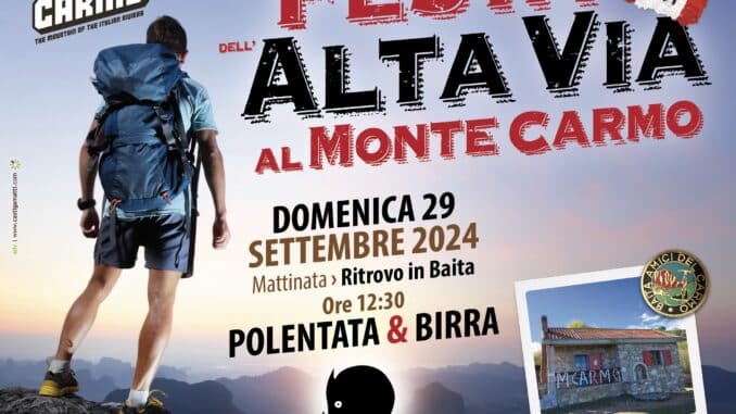Locandina Festa Alta Via