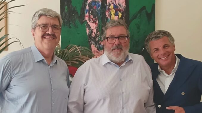 Luigi Pignocca, Angelo Vaccarezza e Carlo Bagnasco