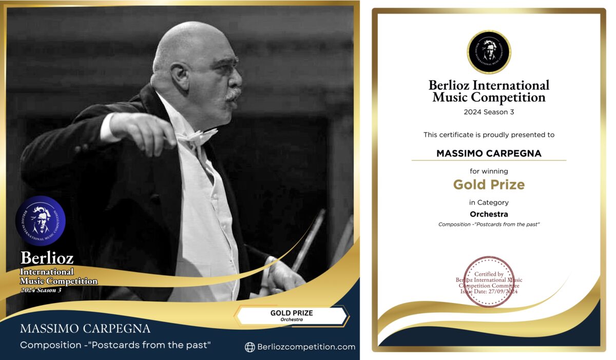 Poster Berlioz premio a Massimo Carpegna