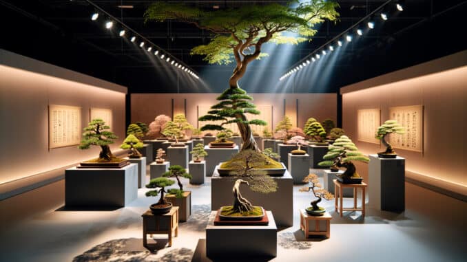 Una esposizione di bonsai – fantasia effe