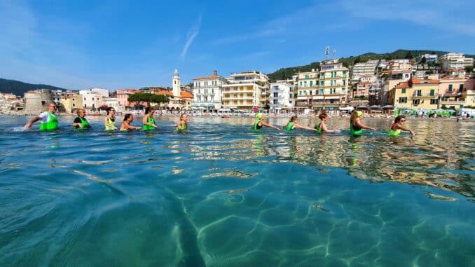 Marcia acquatica ad Alassio