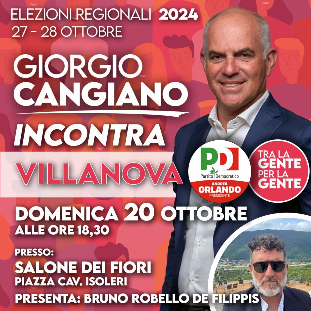Cangiano incontro a Villanova d'Albenga