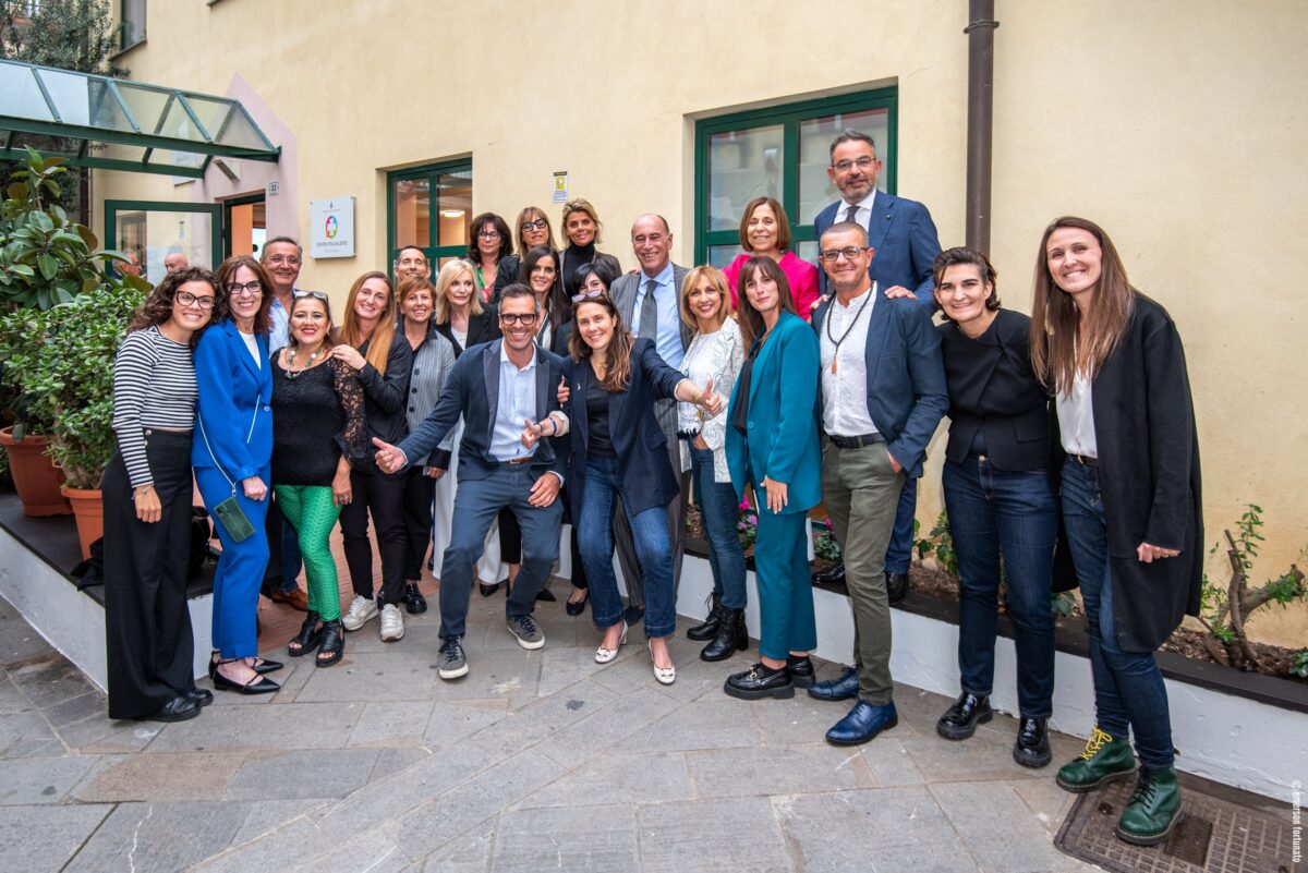Inaugurazione ad Alassio del nuovo centro polivalente Simone Rossi
