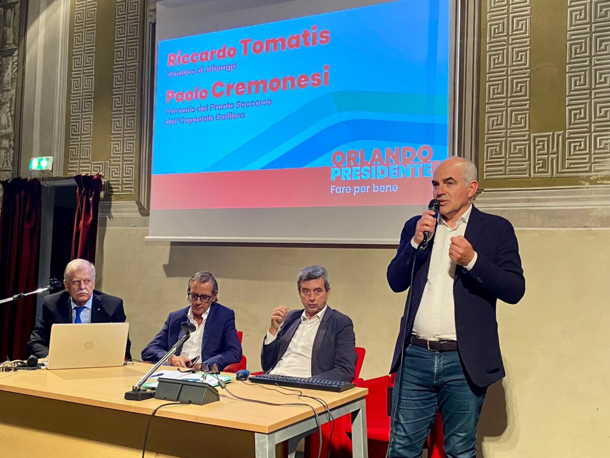 Incotro ad Albenga Orlando Cangiano Sanità