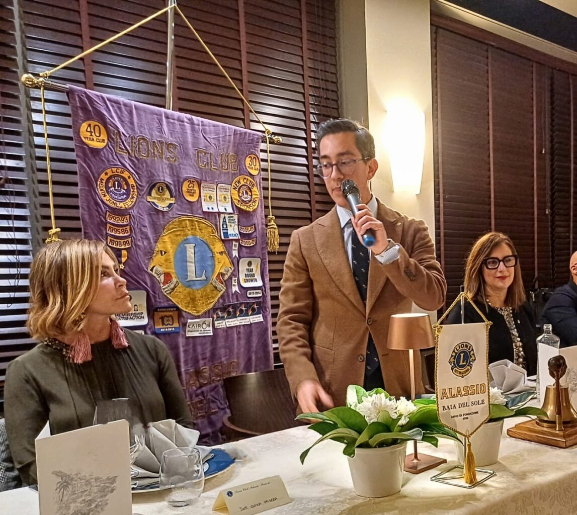 Lions Club Alassio incontra Clara Faedda