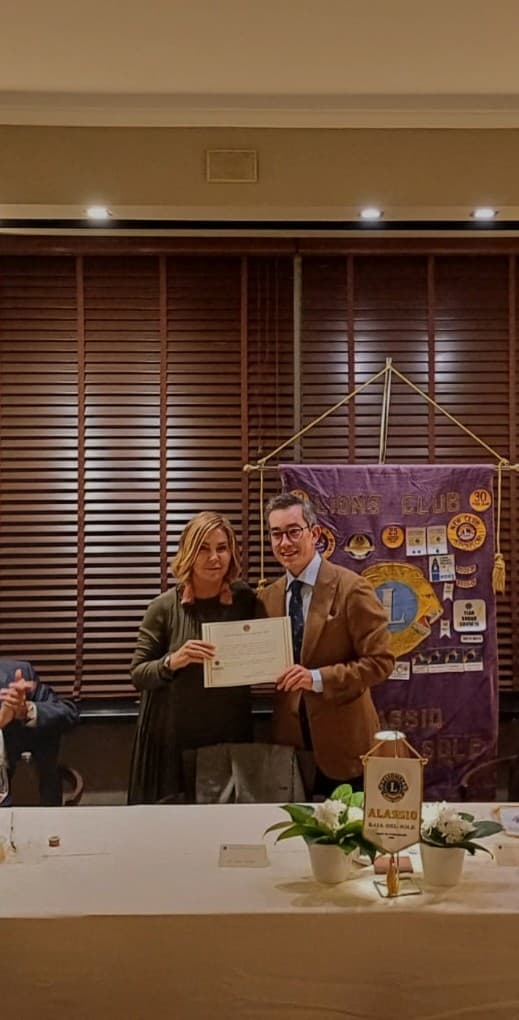 Lions Club Alassio incontra Clara Faedda