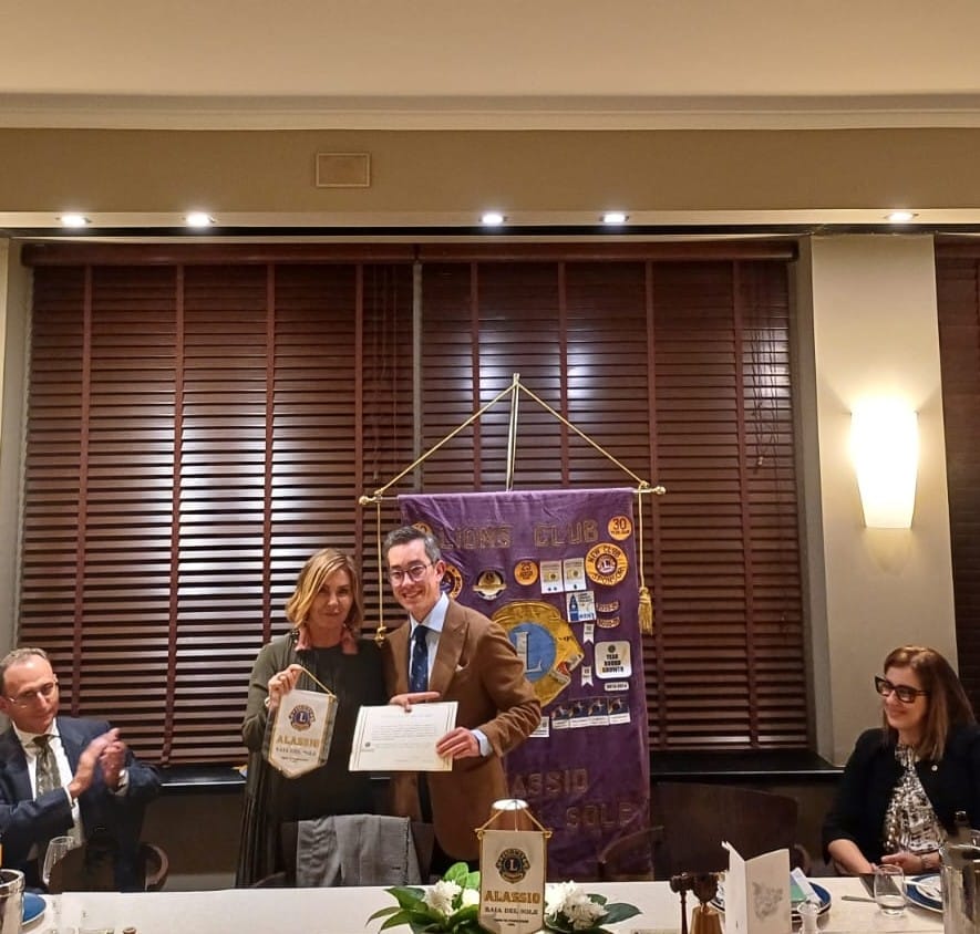 Lions Club Alassio incontra Clara Faedda