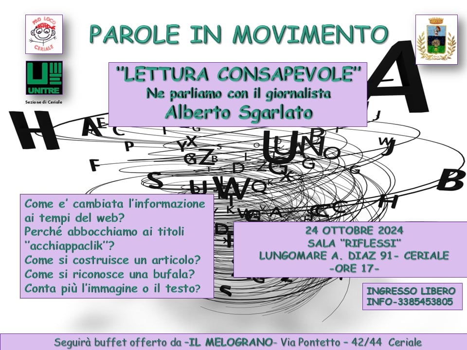 Parole in movimento - secondo incontro