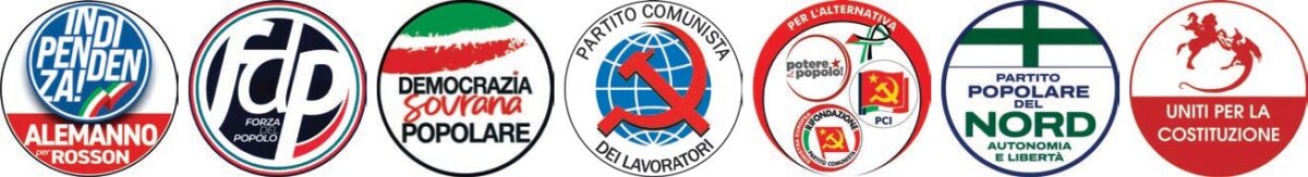 SIMBOLI Liste Elezioni Liguria 2024 x ALTRI CANDIDATI