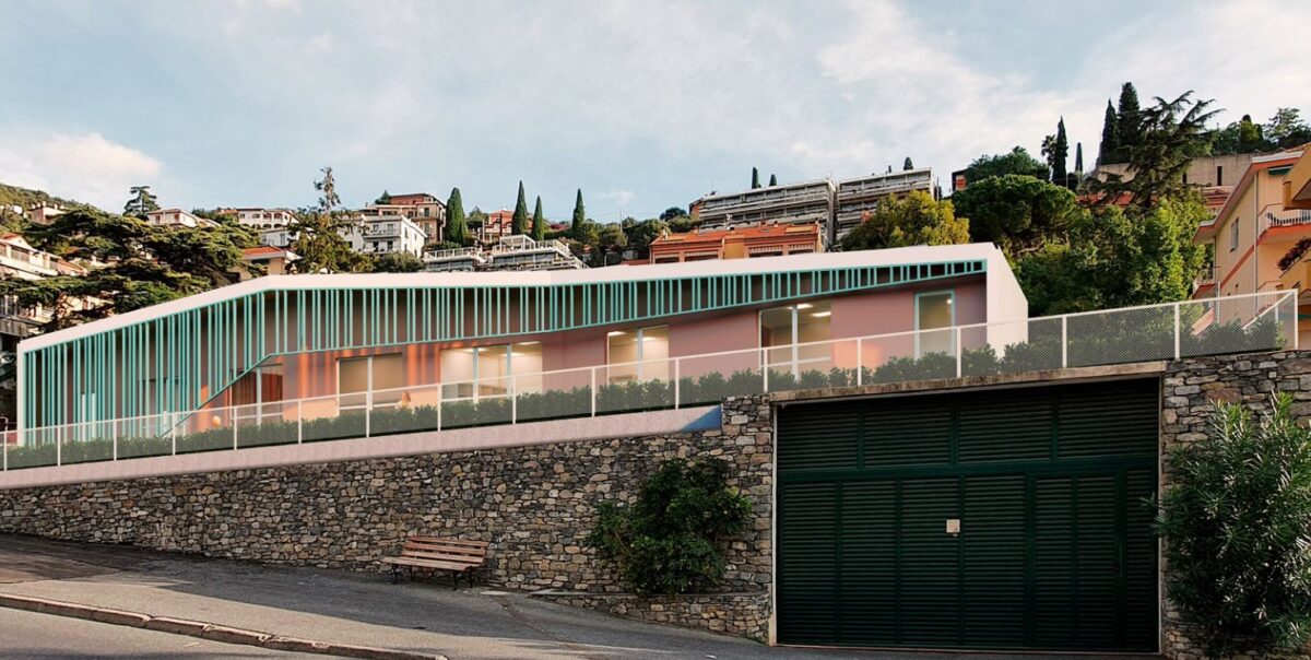 Sezione Primavera via Pera - rendering