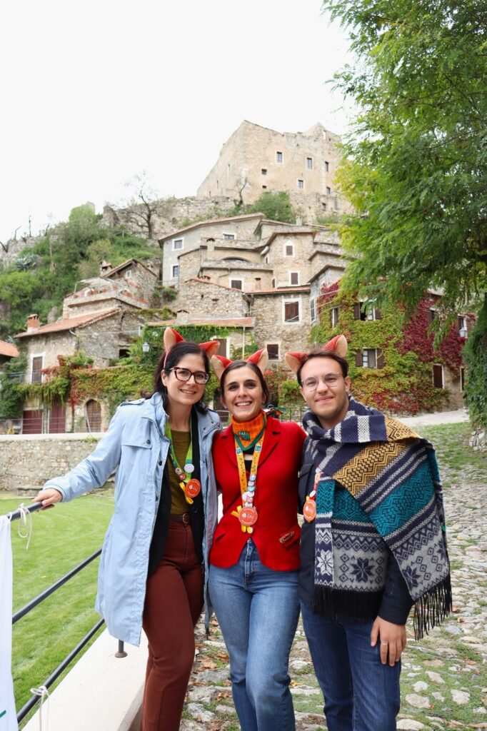 Visita FAI a Castelvecchio Alcuni volontari