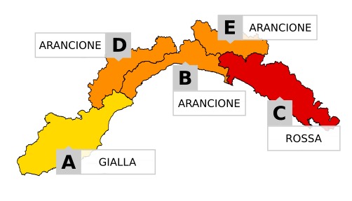 cartina allerta