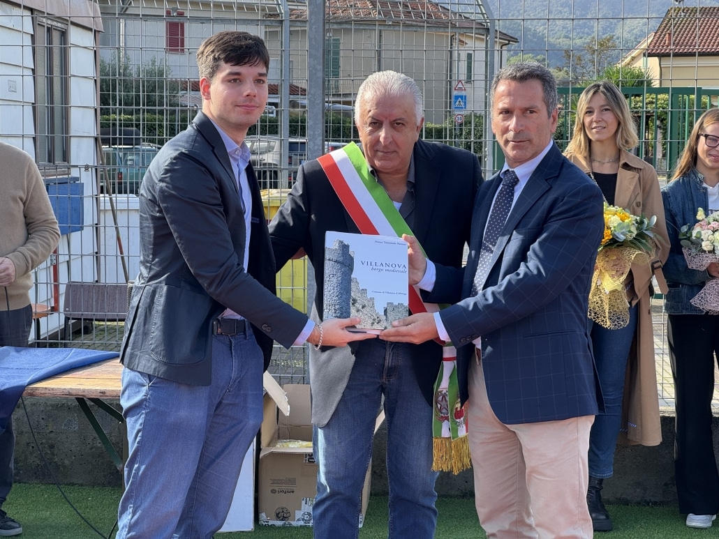 inaugurazione pista atletica a Villanova d-Albenga 