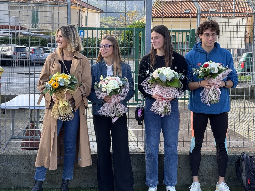 inaugurazione pista atletica a Villanova d-Albenga 