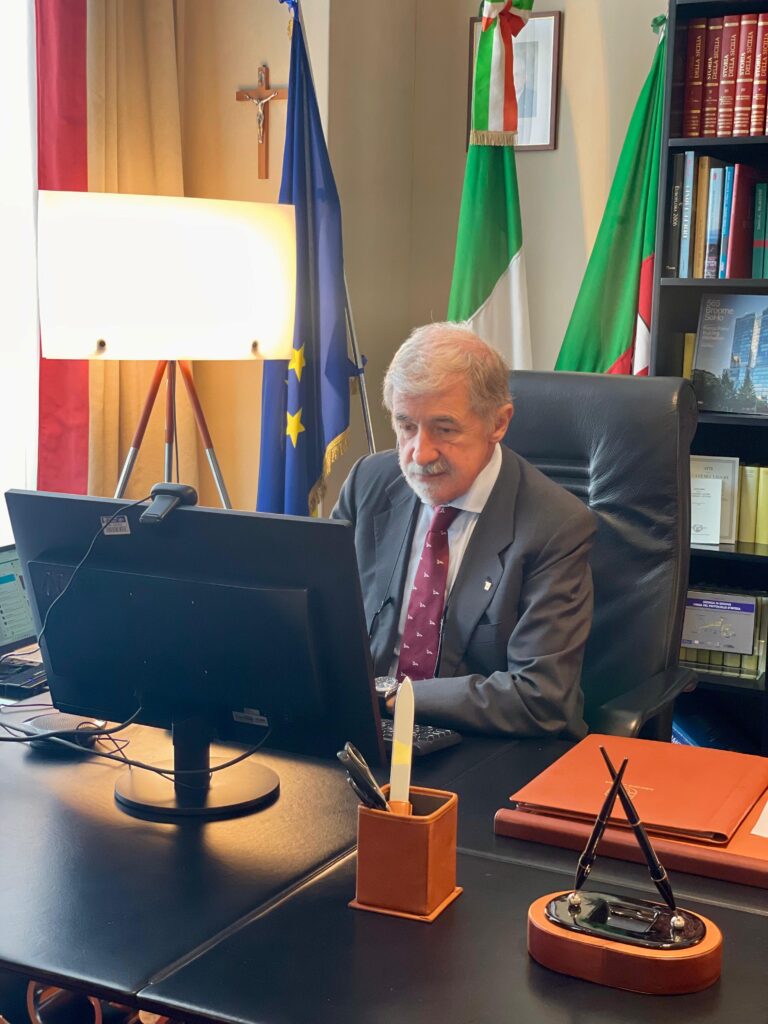 Marco Bucci in Regione