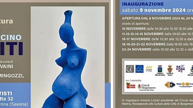 2024 Oscar Pennacino mostra Albissola