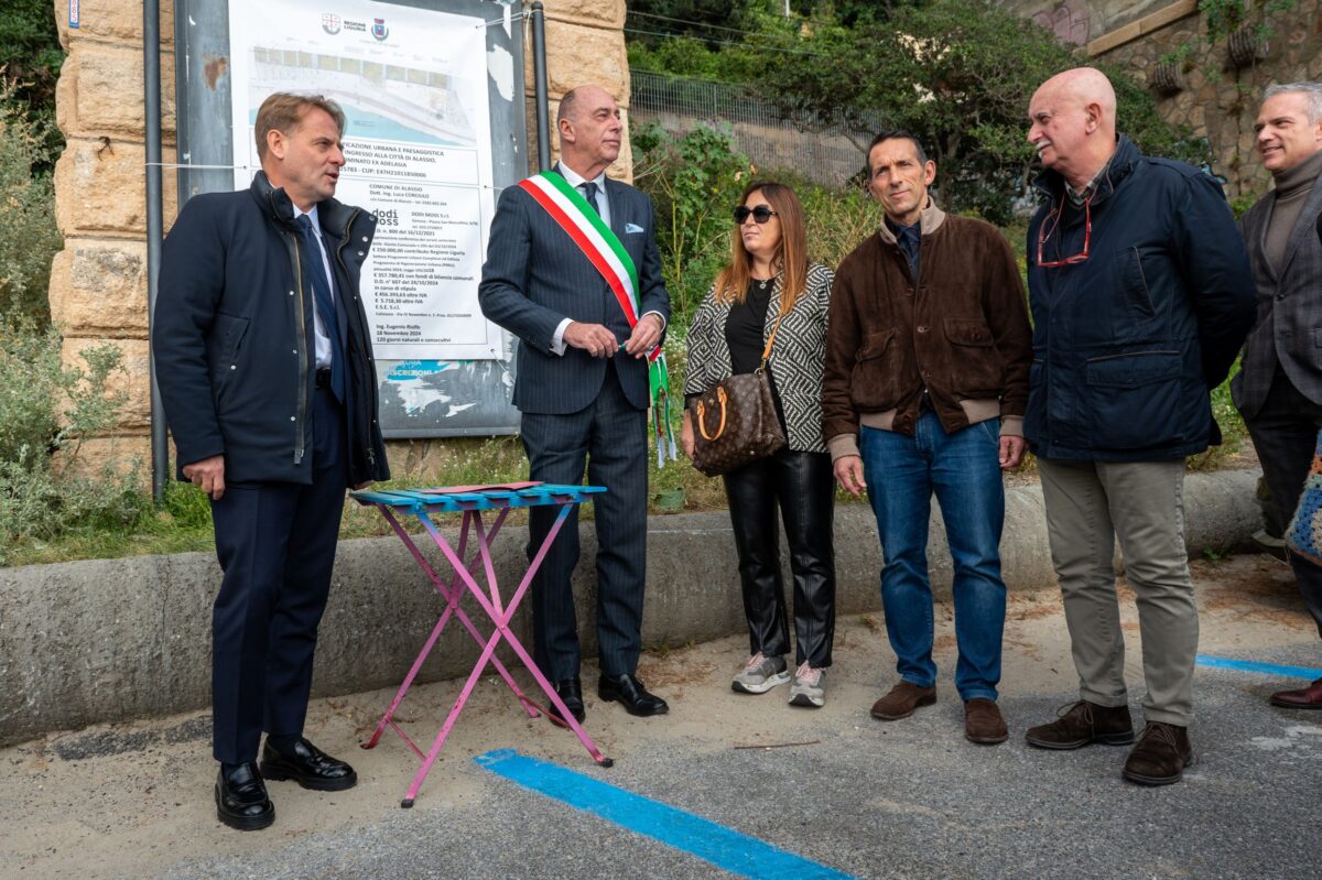 Alassio, consegnato il cantiere per la riqualificazione dell'area ex Adelasia _ Foto Emerson Fortunato