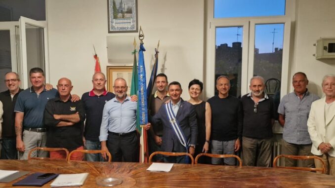 Direttivo e alcuni soci fondatori Associazione Nazionale Combattenti e Reduci