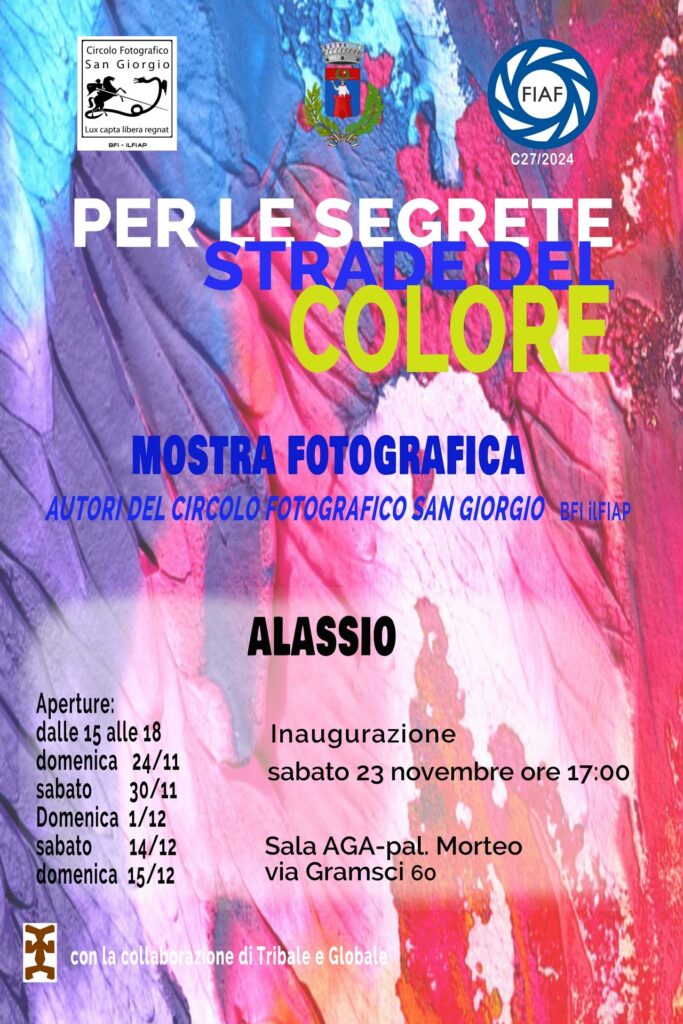 Locandina Per le strade del colore