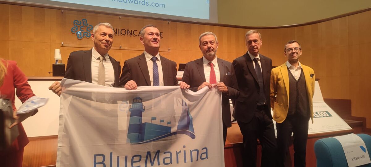 L’avvocato De Nicola, Presidente AMA alla premiazione
