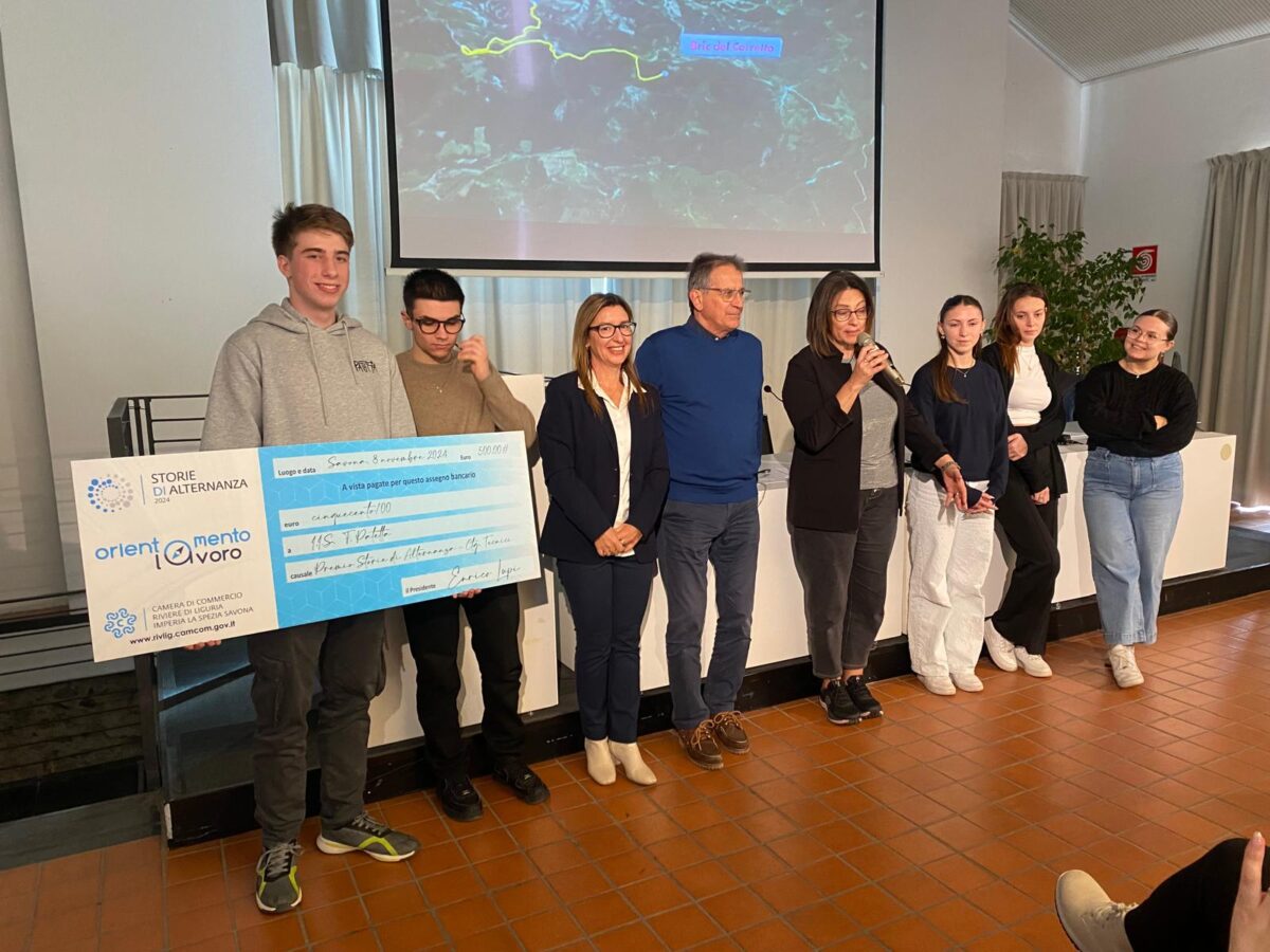 Premiazione storie alternanza sv Patetta