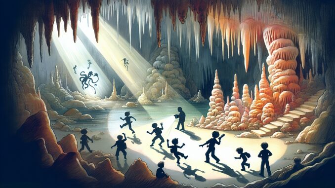 avventura di Gigi nelle Grotte di Toirano