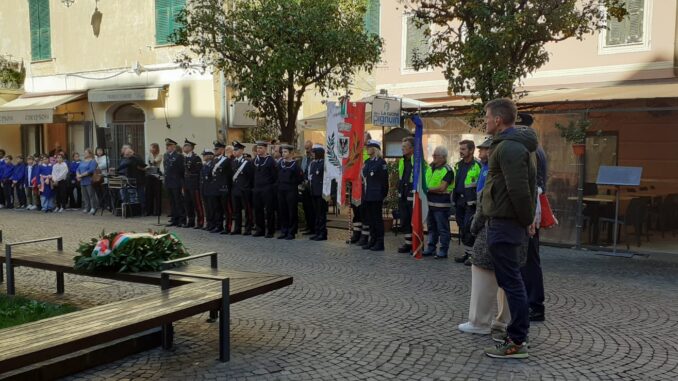 celebrazione 4 novembre a Laigueglia