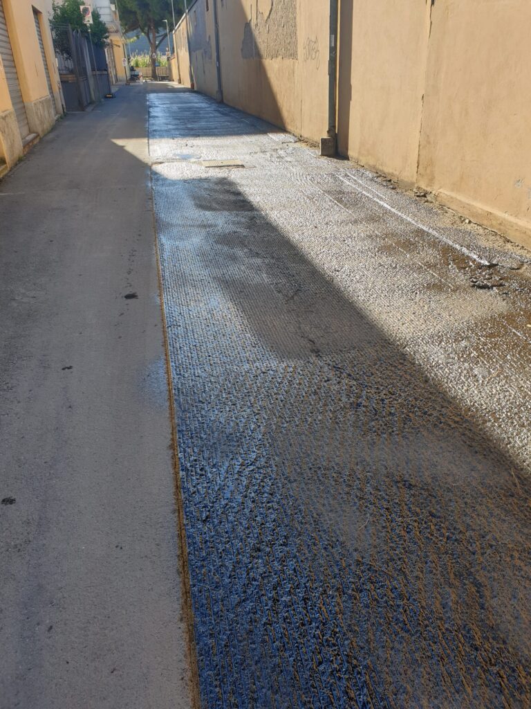 via Paccini lavori ad Albenga