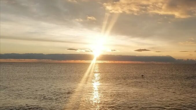 al sorgere del sole