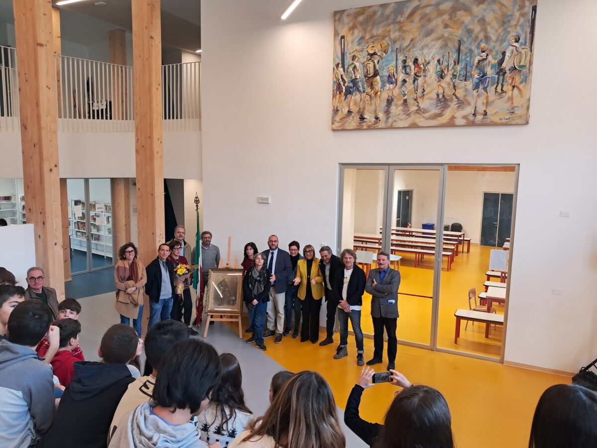 Inaugurata Istituto Ollandini di Alassio opera Rudy Mascheretti