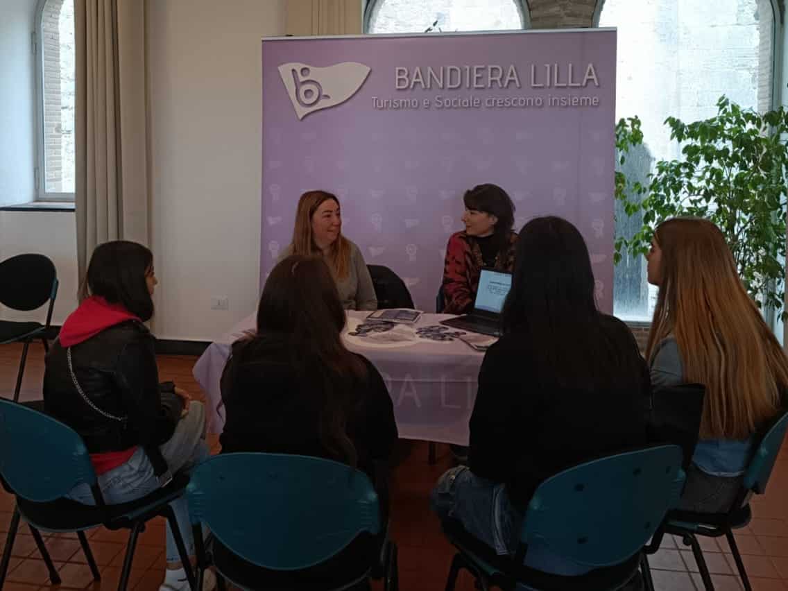 Speed Date_Savona_Bandiera Lilla