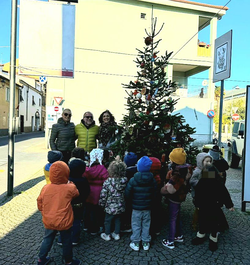 Albero di Natale a Leca d'Albenga