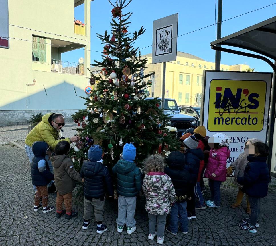 Albero di Natale a Leca d'Albenga