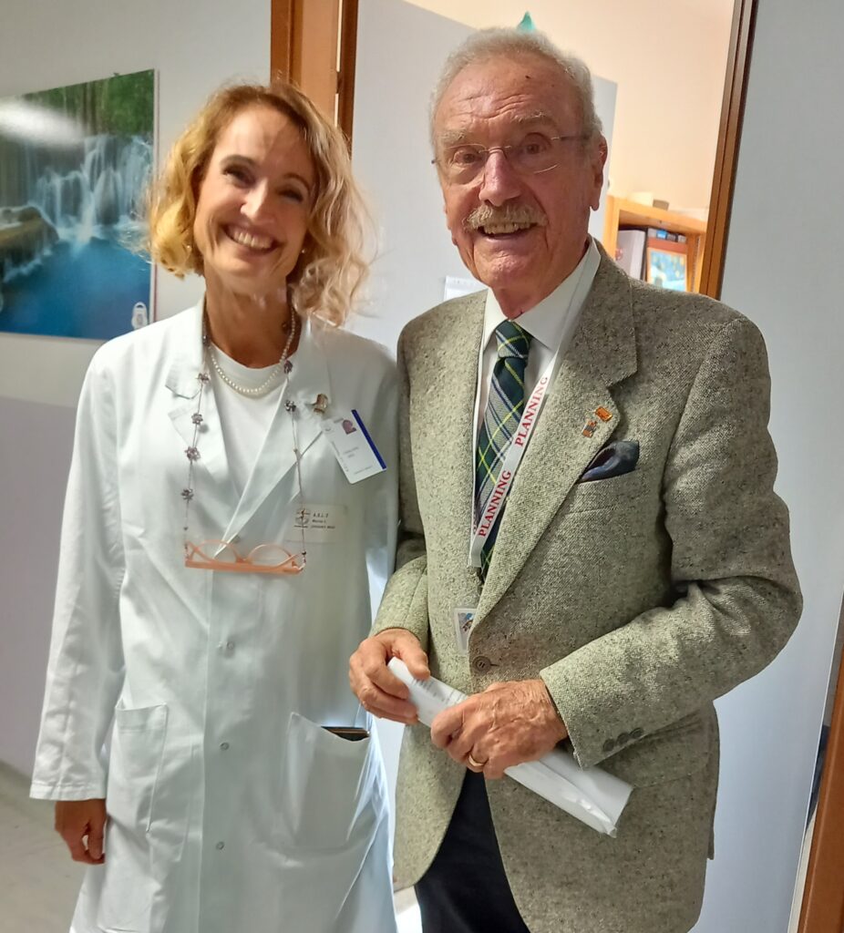 dottssa Marina Cavaliere e Ing Bernardo Stroscio