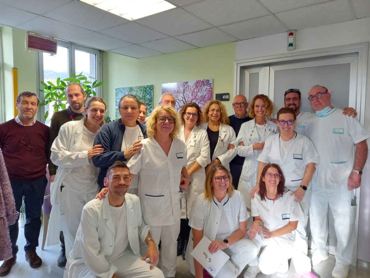 staff Ematologia-Direzione Medica-Gestione Tecnica e Confederazione Centri Liguri Tutela diritti del malato