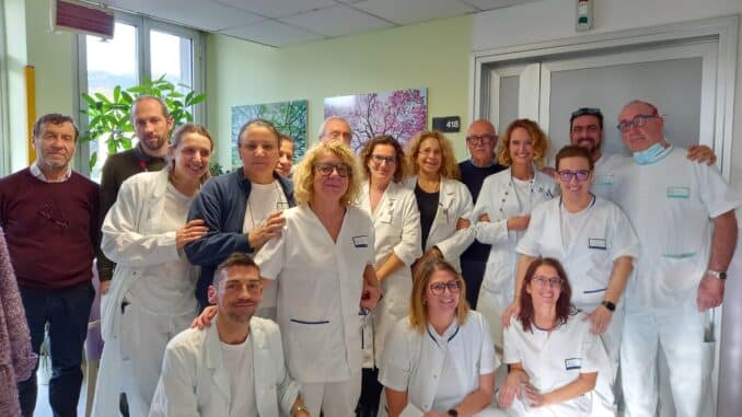 staff Ematologia-Direzione Medica-Gestione Tecnica e Confederazione Centri Liguri Tutela diritti del malato