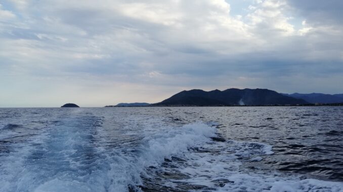 sulla scia del mare