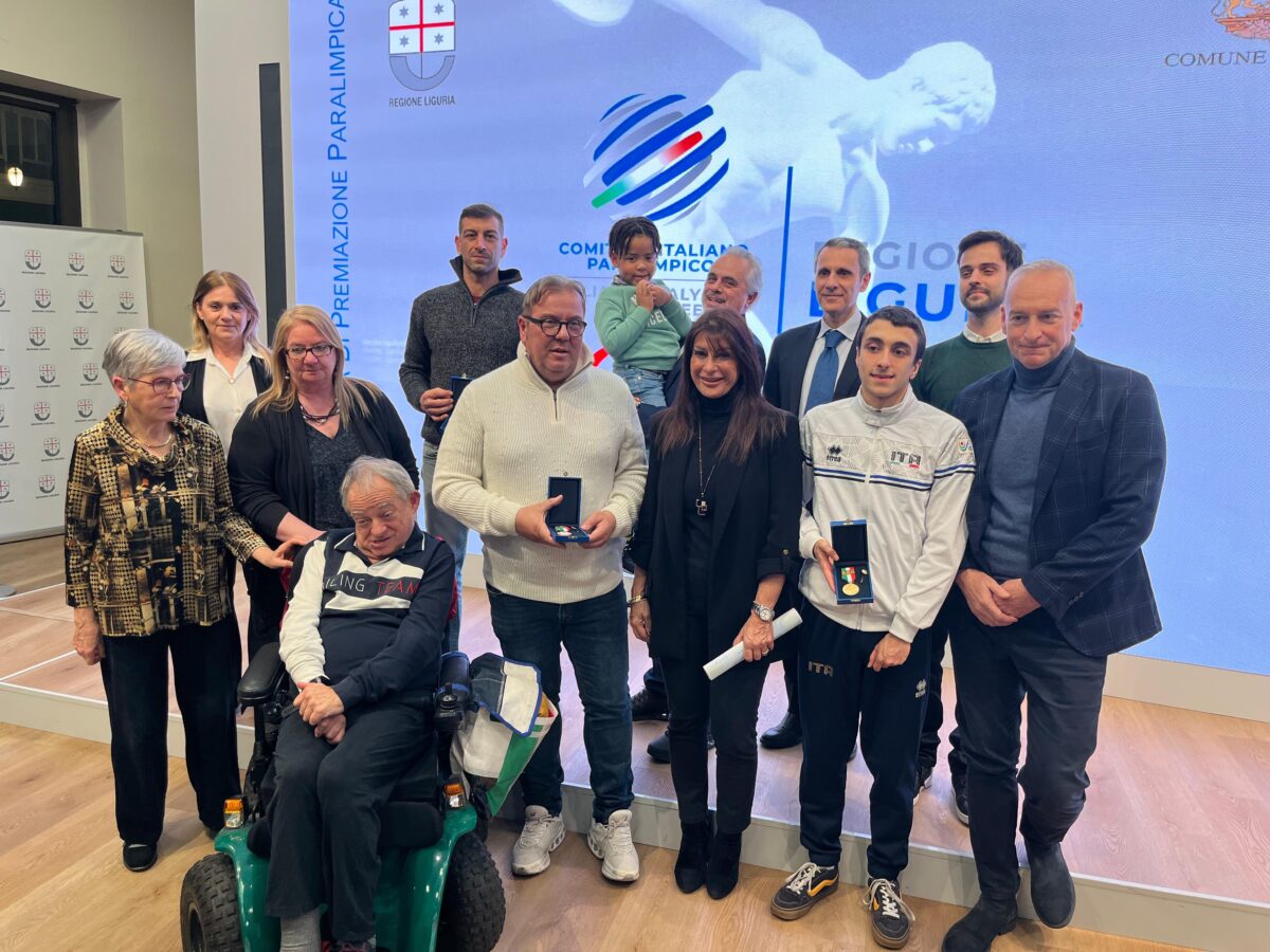 Benemerenze Sportive paralimpiche Liguria