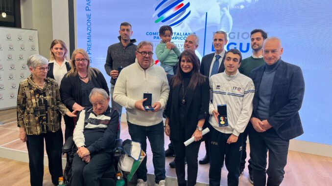 Benemerenze Sportive paralimpiche Liguria