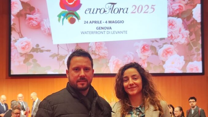 Euroflora 2025 Alberto Passino e Camilla Vio