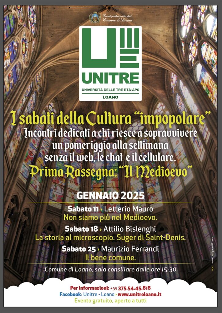 Locandina Rassegna Unitre