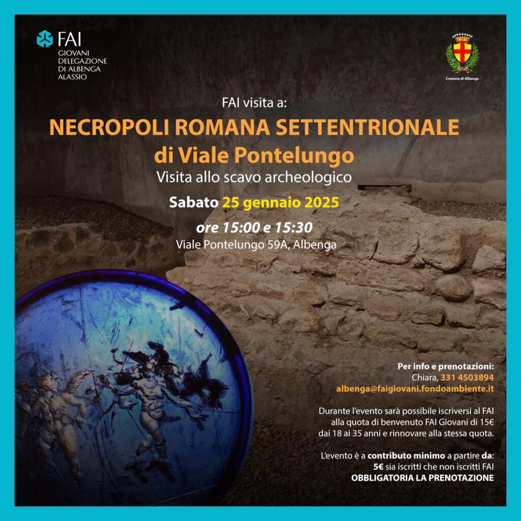 Visita alla Necropoli Romana Settentrionale di Albenga