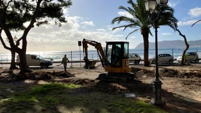 lavori ad Alassio ex area Adelasia