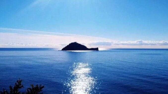 tutto il blu dell'isola