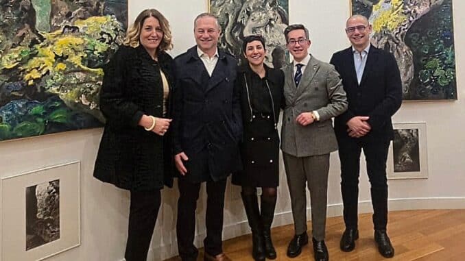 Pinacoteca Levi visita Lions Alassio e F. Bogliolo