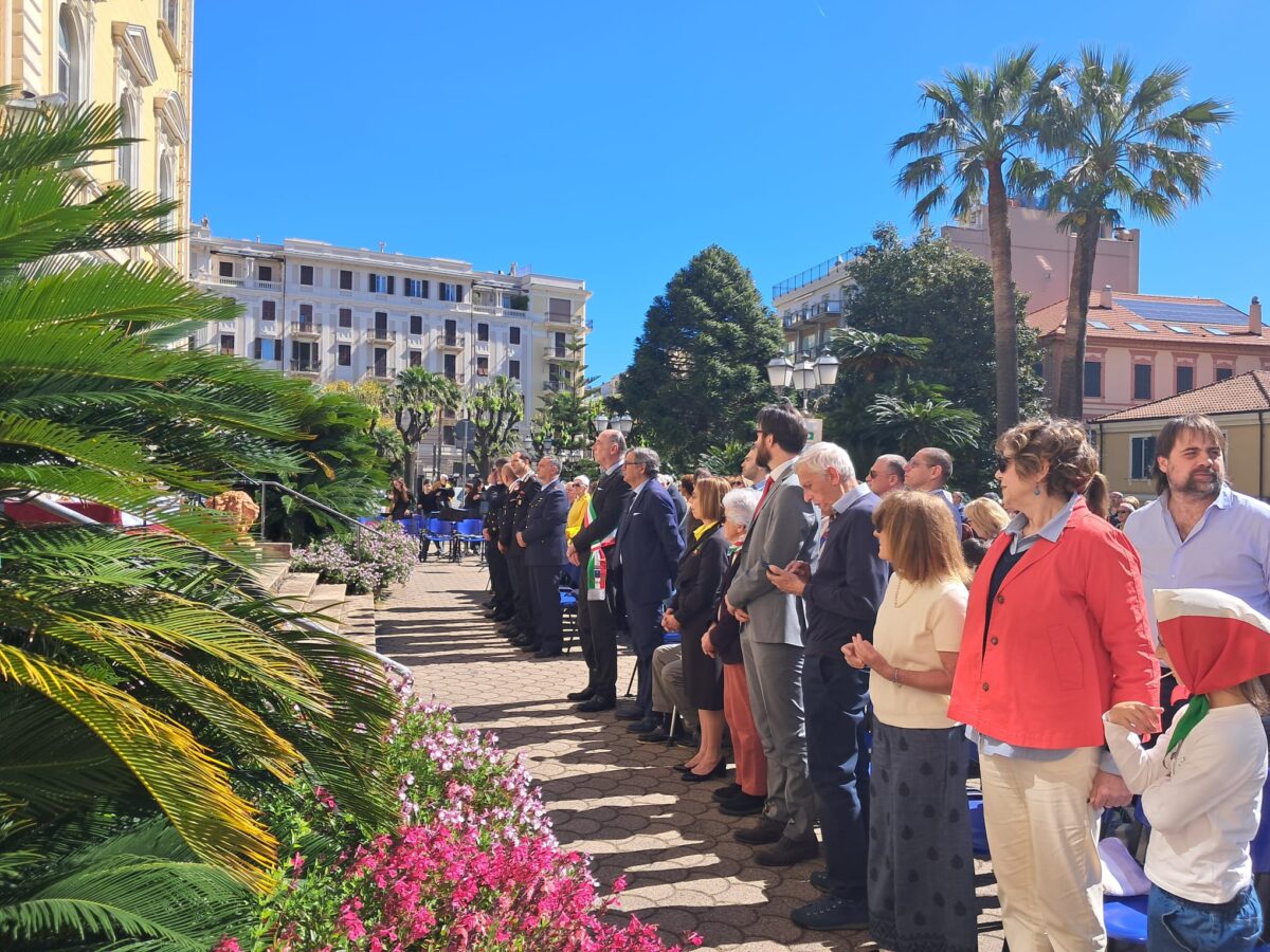 Alassio celebra 80 Anniversario della Liberazione